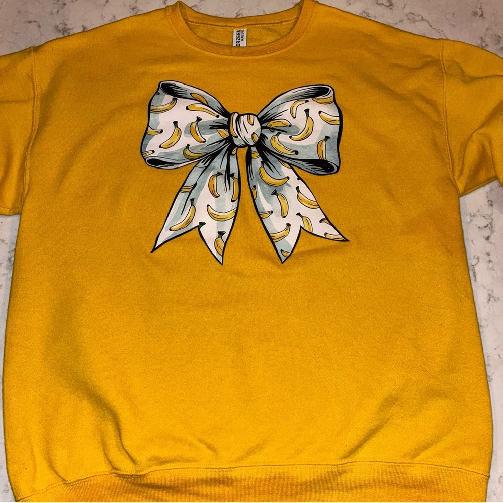 Jerzees Vibrant Yellow Sweatshirt